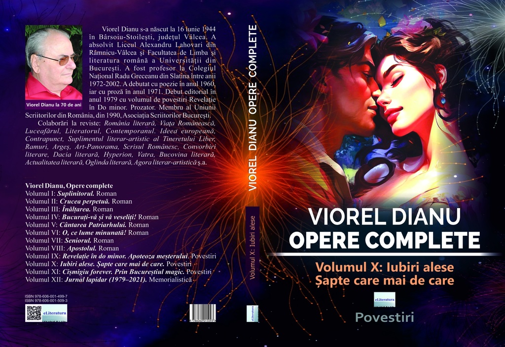 Viorel Dianu. Opere complete. Vol. X: Iubiri alese, șapte care mai de care