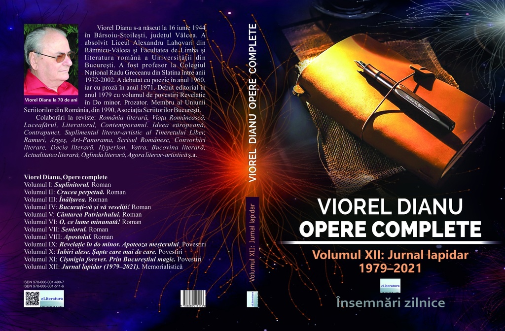 Viorel Dianu. Opere complete. Vol. XII: Jurnal lapidar