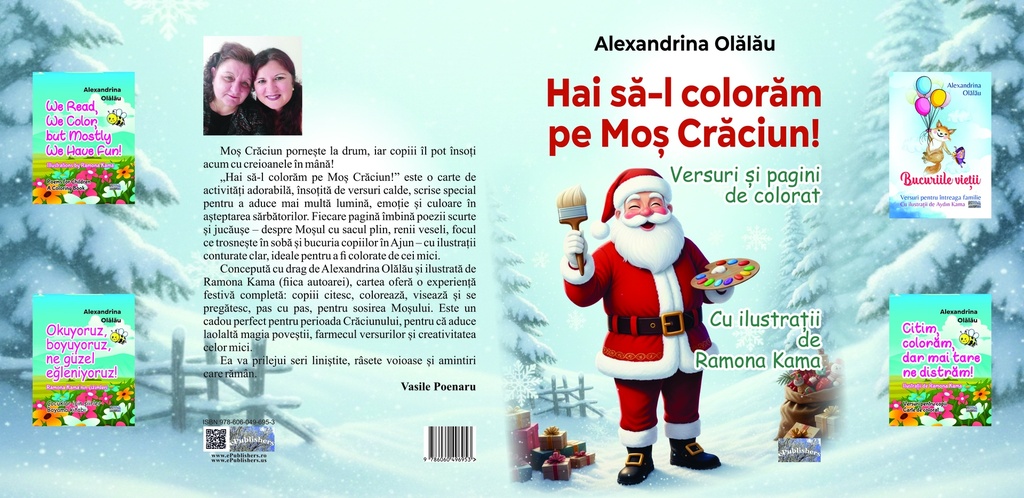 Hai să-l colorăm pe Moș Crăciun!