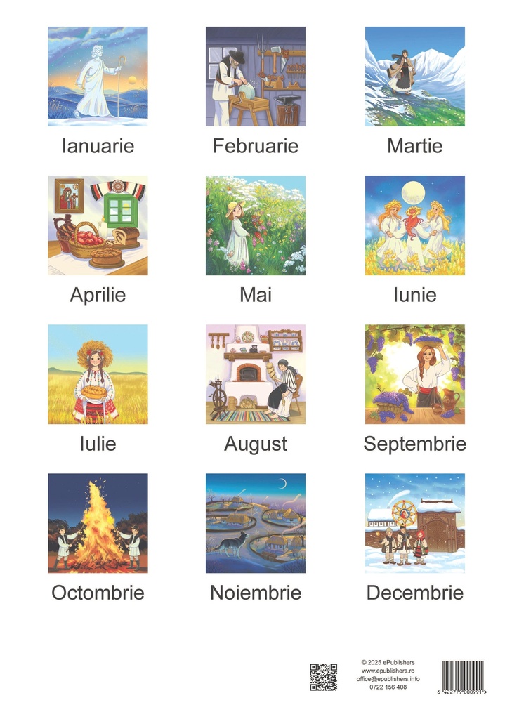 Calendar 2026 de perete