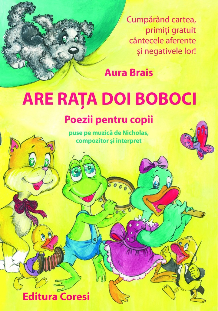 Are rața doi boboci. Poezii pentru copii puse pe muzică de Nicholas, compozitor și interpret