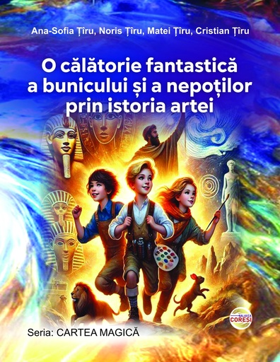 [978-630-95015-5-4] O călătorie fantastică  a buncului  și a nepoților prin istoria artei. Seria „Cartea magică””